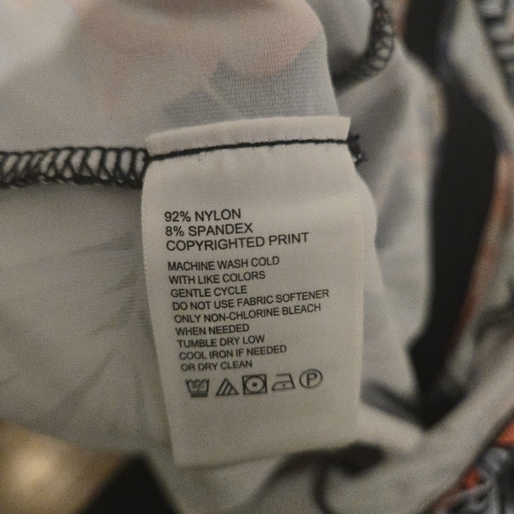 Tommy Bahama Islandzone Womens Size Small Floral Zip Jacket Tropical Full Zipper - Picture 7 of 7